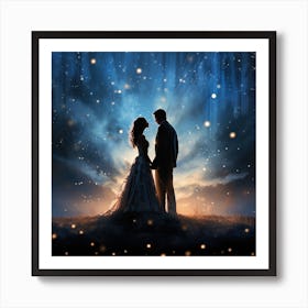 Fairytale Wedding Art Print