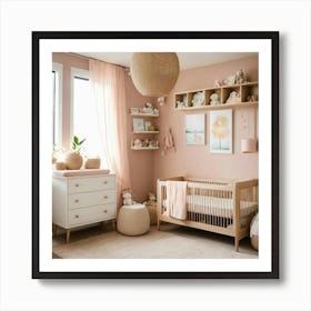 A Photo Of A Baby S Room With Nursery Furniture An (6) Art Print