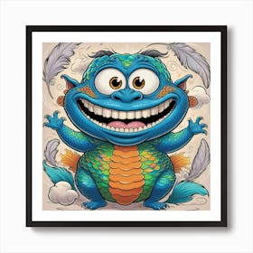 Chinese Dragon Art Print