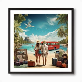 travel, tourist,tourism  Art Print