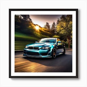 Bmw M3 Wallpaper 1 Art Print