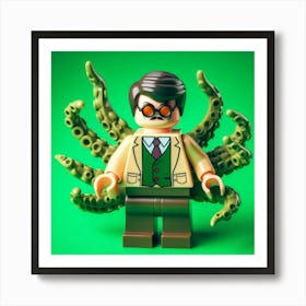 Octopus Man Art Print