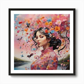 "The world of colors and dreams: an enchanting journey into endless imagination" 1 Art Print