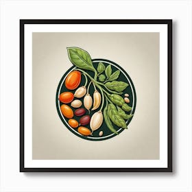 Legumes As A Logo (38) Art Print