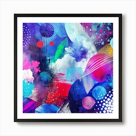 Abstract Painting 38 Art Print