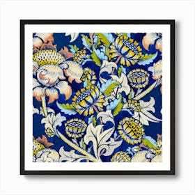 William Morris Floral 2 Art Print