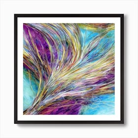 Ethereal Branches Art Print