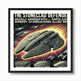 Stoneclad Defender Creating Shields Around Allies Art Print