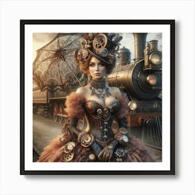 Steampunk 12 Art Print