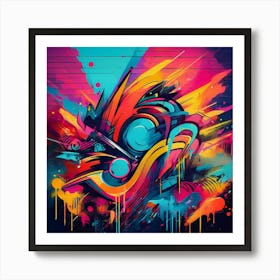 Graffiti Art 11 Art Print