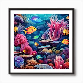 Under The Sea Art Print