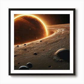 Nasa'S Moon Art Print