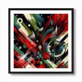 Abstract Painting 4 Art Print