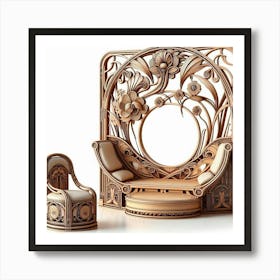 Deco Furniture 6 Art Print