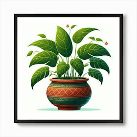 Potted Plant 7 Art Print