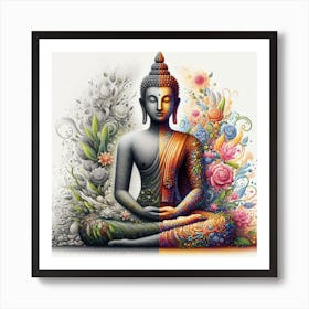 Buddha 31 Art Print