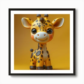 Giraffe 96 Art Print