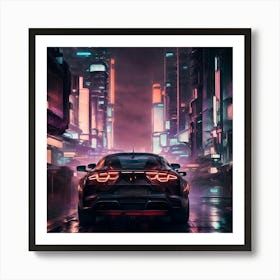 Futuristic City Art Print