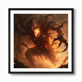 Demon 1 Art Print