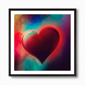 Heart Of Love Art Print