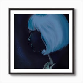 Starlight Girl Art Print