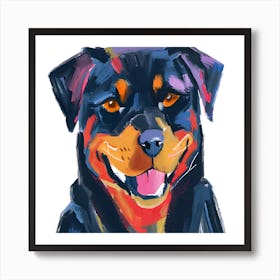 Rottweiler 04 Art Print