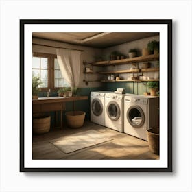 Default Default Vintage And Retro Laundry Aestethic 2 (1) Art Print