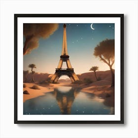 Eiffel Tower 1 Art Print