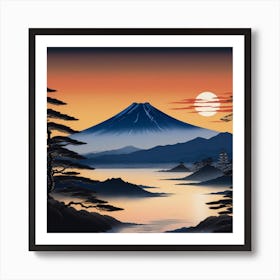 Mt Fuji 1 Art Print