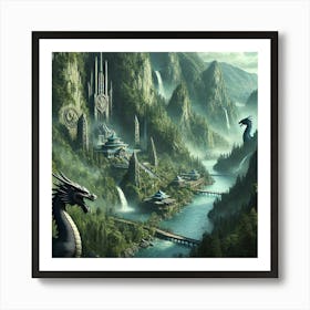 A Remote And Strategic Location For The Kaiju Cont Art Print