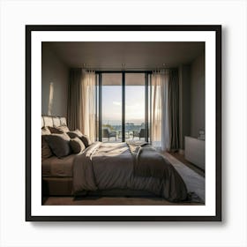 Bedroom With A View Art Print