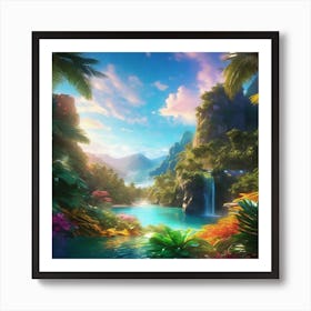 Tropical Paradise 28 Art Print