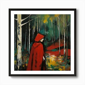 Red Riding Hood 2 Art Print