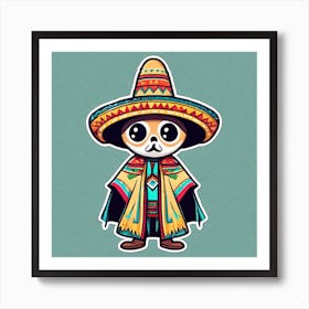 Mexican Cat 1 Art Print