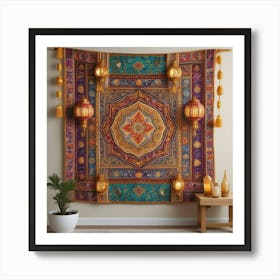 Islamic Tapestry 1 Art Print