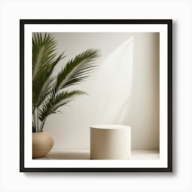 Room With A Plant Art Print