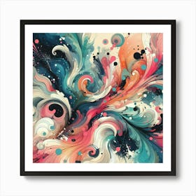 Abstract Painting 12 Art Print