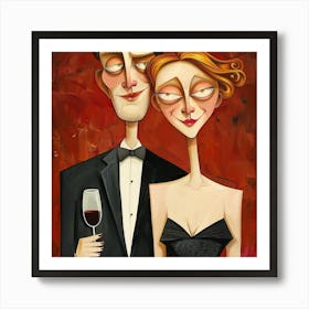 Happy Anniversary Art Print