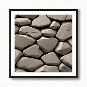 Stone Wall 84 Art Print