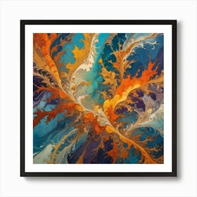 Abstract Painting 99 Art Print