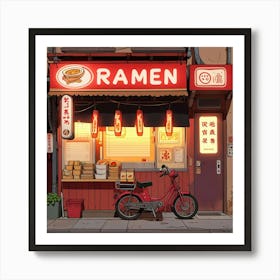 Ramen Shop Art Print 2 Art Print