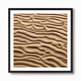 Sand Art Art Print