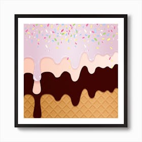 Ice Cream Sundae 11 Art Print