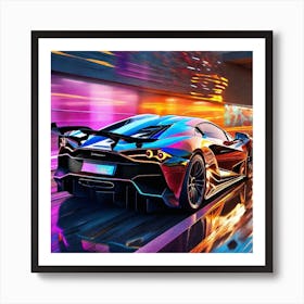 Mclaren Sports Car 3 Poster