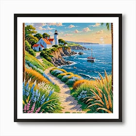 Lighthouse Art Print