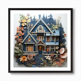 Paper House Art Print