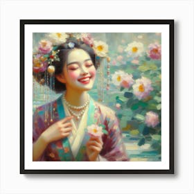 Chinese Woman Art Print