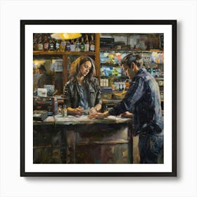 'The Bar' Art Print