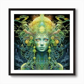 Ethereal Woman 4 Art Print