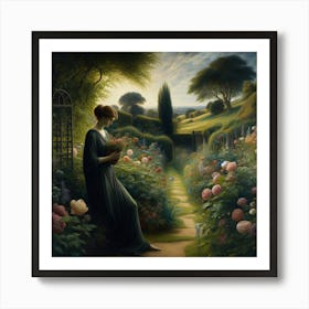 Garden In Bloom 7 Art Print